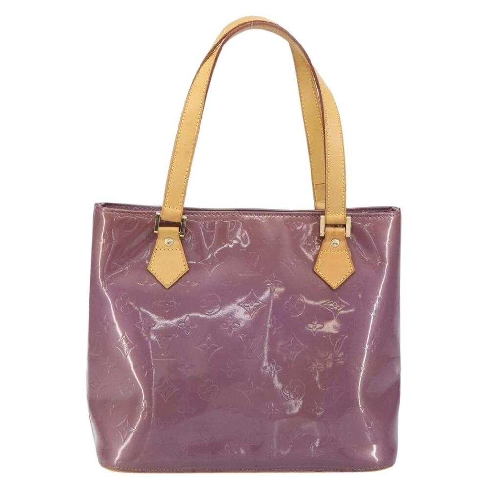 Louis Vuitton Monogram Vernis Houston Handbag Purple Viole
